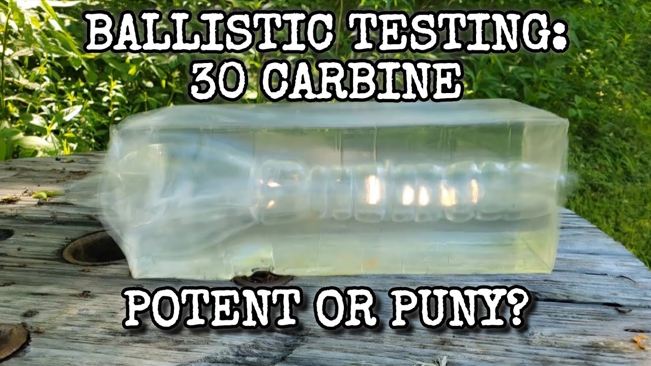 30 Carbine Ballisitic Test — Разрушая мифы о Фадде