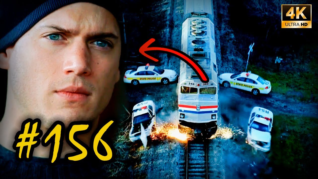Michael Scofield outplays the police and escapes. Kellerman outsmarts Kim | Prison Break (156), 4K