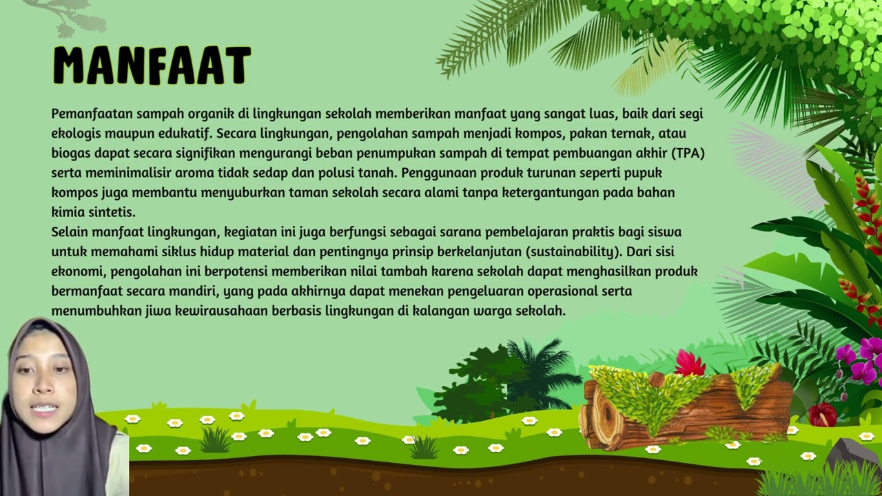 tugas praktek informatika kelas XII-1 / kelompok PLB B / PEMANFAATAN SAMPAH ORGANIK
