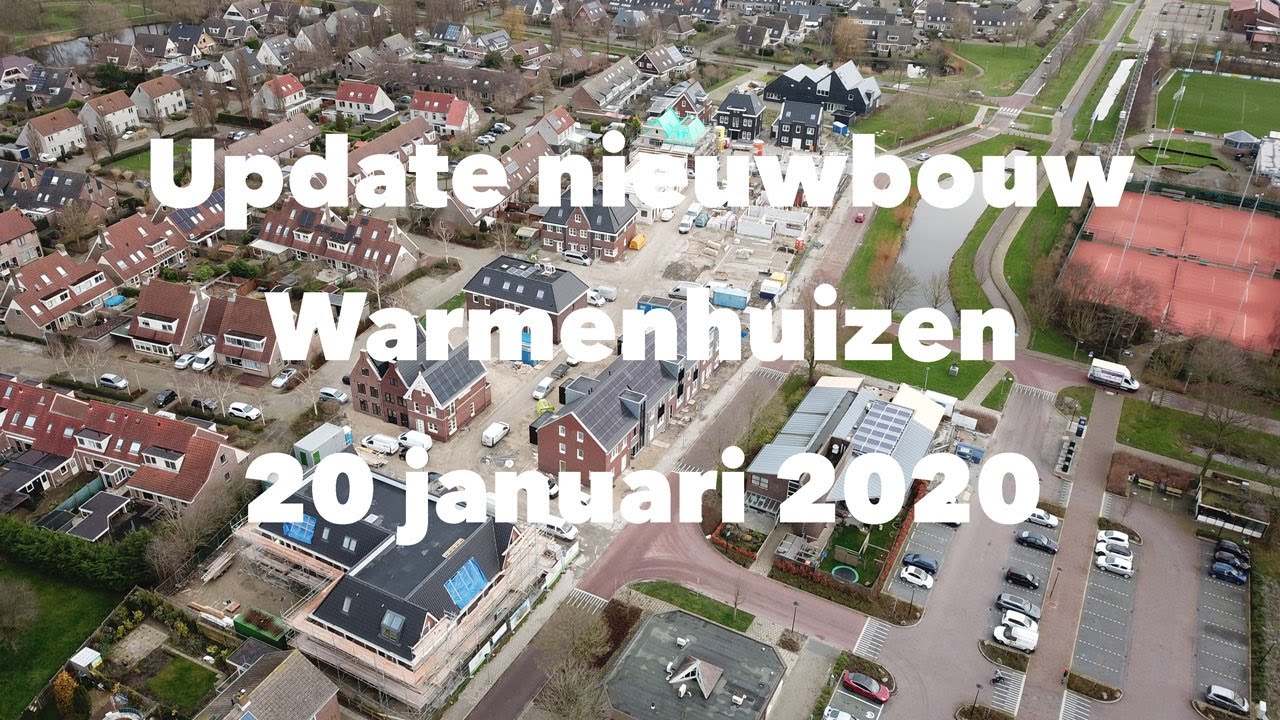 Update nieuwbouw 20 januari 2020 Warmenhuizen