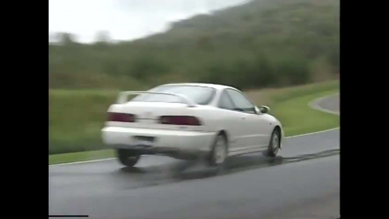 Integra Type R DC2 | Gan-san at Takasu test drive onboard | Eurobeat edit