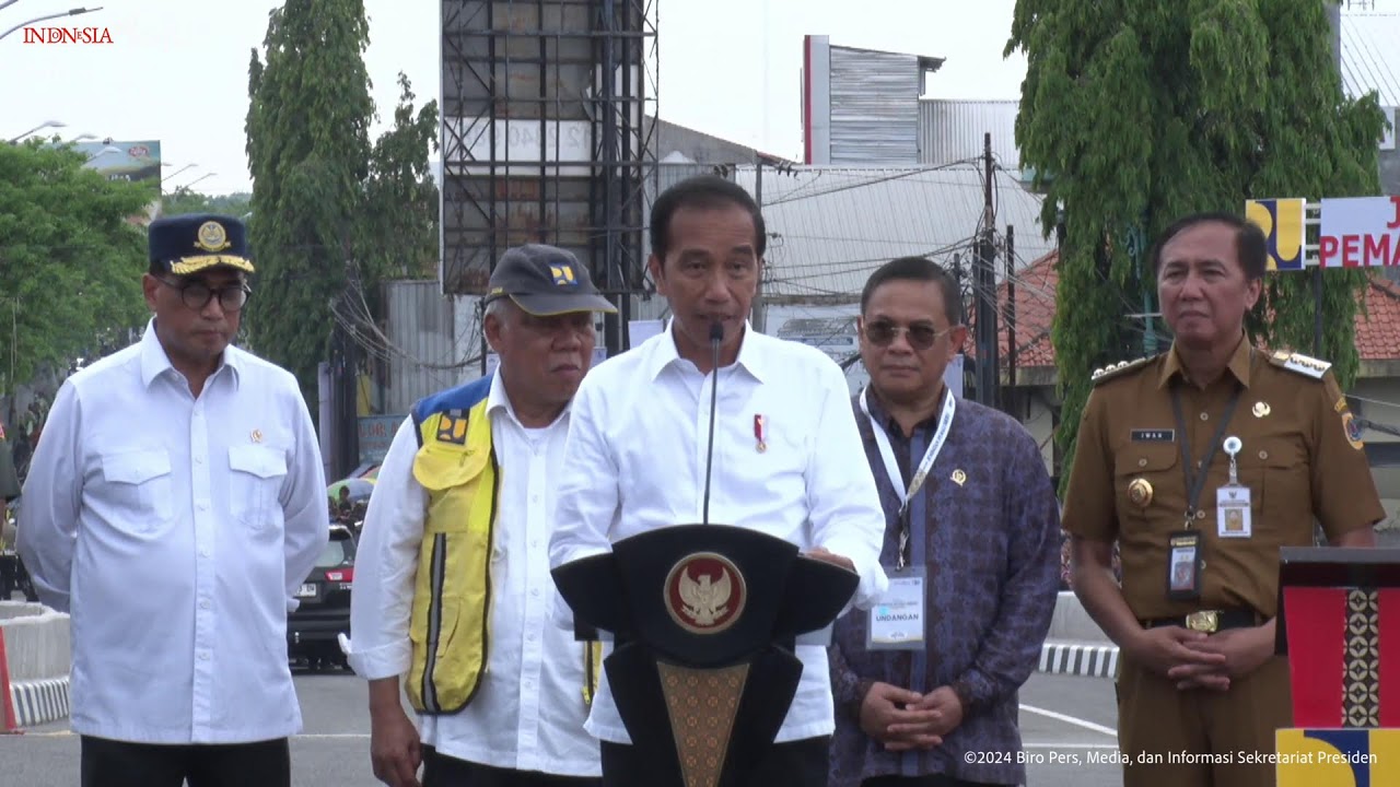 LIVE: Presiden Jokowi Resmikan Beberapa Jembatan di Jawa Tengah, Brebes, 3 Januari 2024