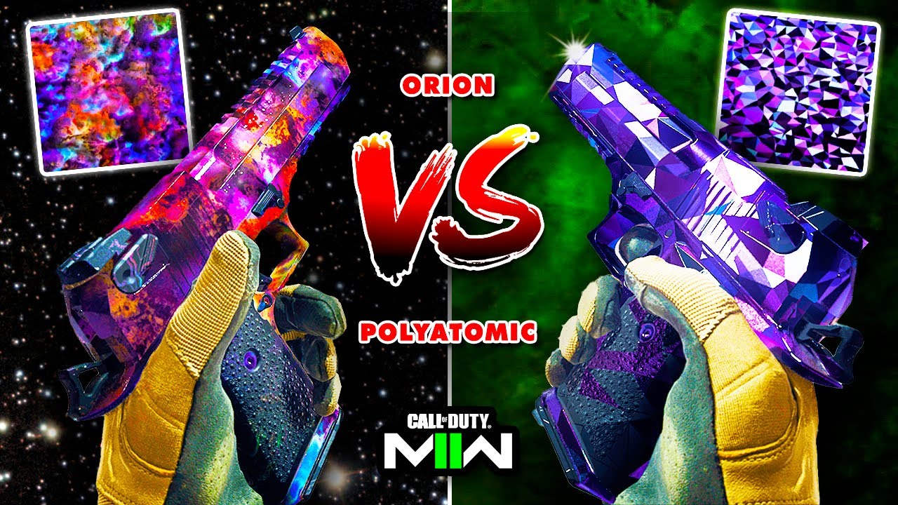 Orion vs Polyatomic - Which MW2 Mastery Camo is the Best?