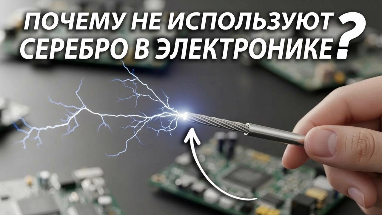 Если серебро проводит лучше всех, зачем в электронике используют золото?