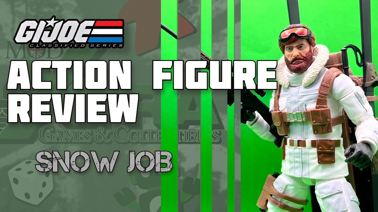GI Joe Classified | Snow Job | Action Figure Review