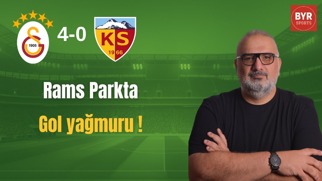 Galatasaray’dan Gövde Gösterisi| Galatasaray 4-0 Kayserispor