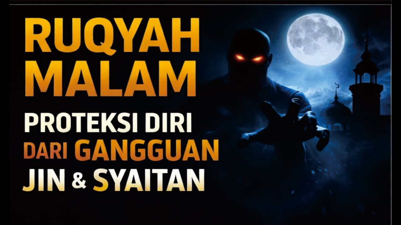 LIVE Ruqyah Malam 🌙 Perlindungan dari Gangguan Jin & Hati Gelisah