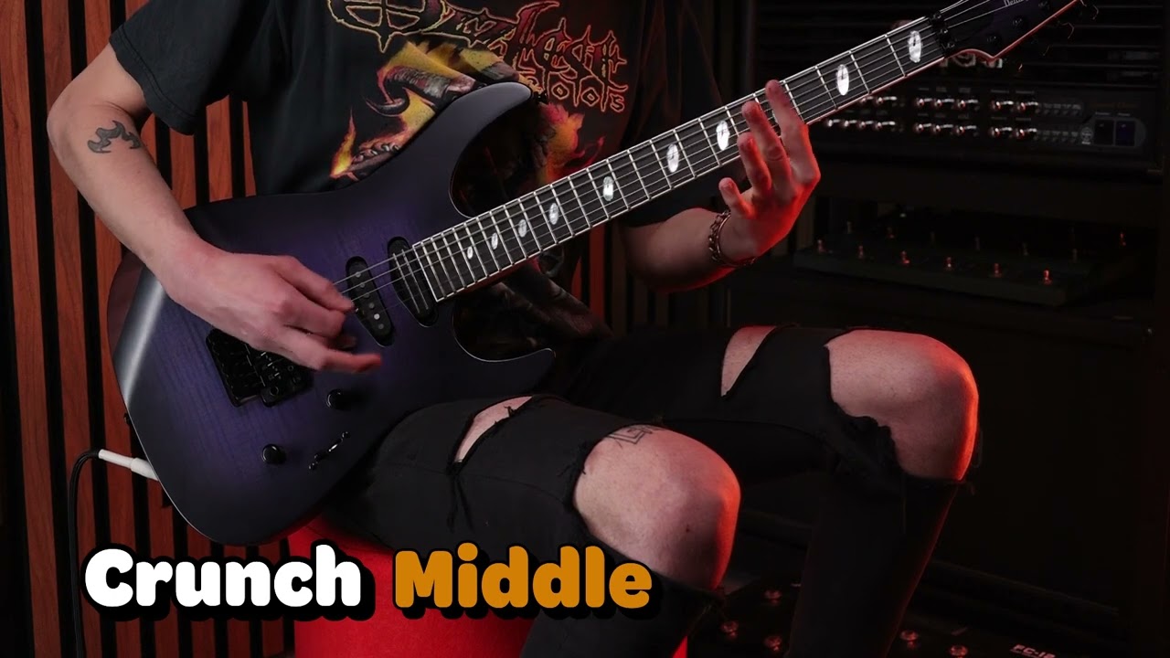Caparison Dellinger Prototype Twilight Purple - demo by Very Nice Guitars