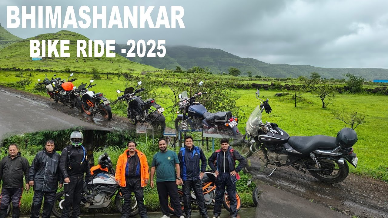 BHIMASHANKAR BIKE RIDE 2025 | Mumbai to Bhimashankar on KTM ADVENTURE 250  | Group Ride|