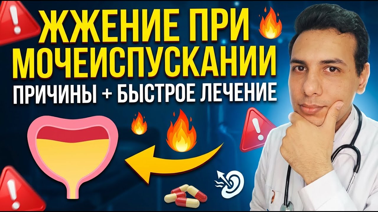 Причины жжения при мочеиспускании и домашнее лечение
