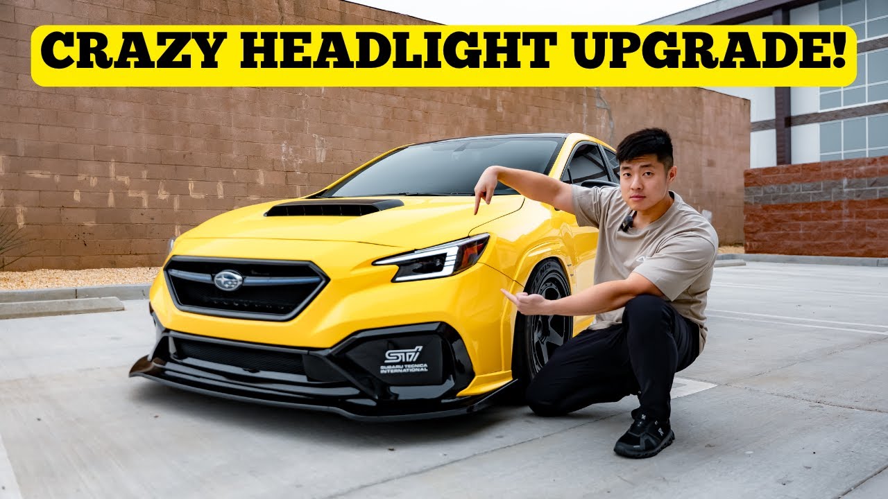 Безумный апгрейд фар для нашей сборки WRX в рамках розыгрыша! 🤯 ЭПИЗОД 10