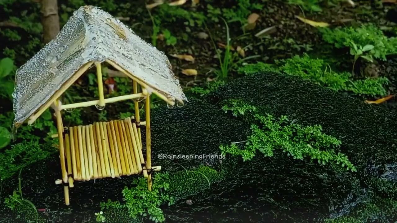 Heavy Rain Ambience at Ground Level 🌧️ | ASMR Rain Sounds for Deep Sleep