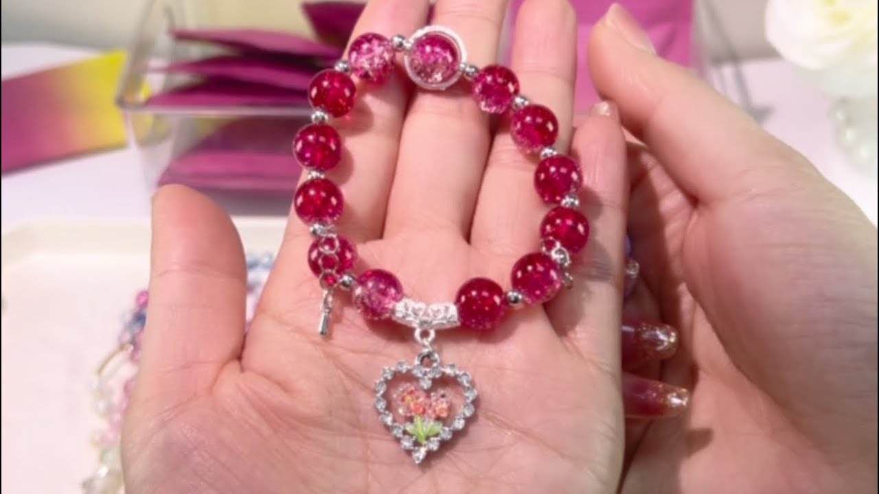 Let’s unbox 20 handmade sparkly bracelets bags for Danielle from South Carolina, USA 🇺🇸