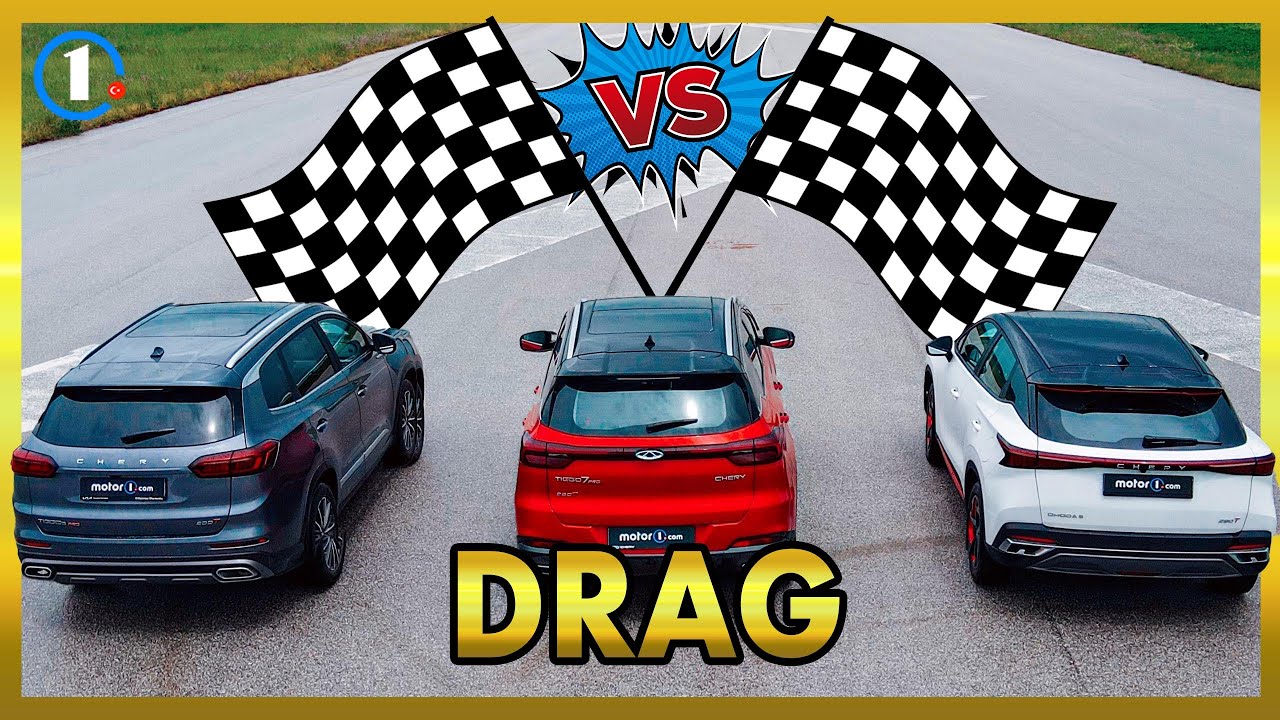 Chery Modelleriyle Drag Yaptık! | Bu Üçlü Çok Güçlü! | Drag Yarışı