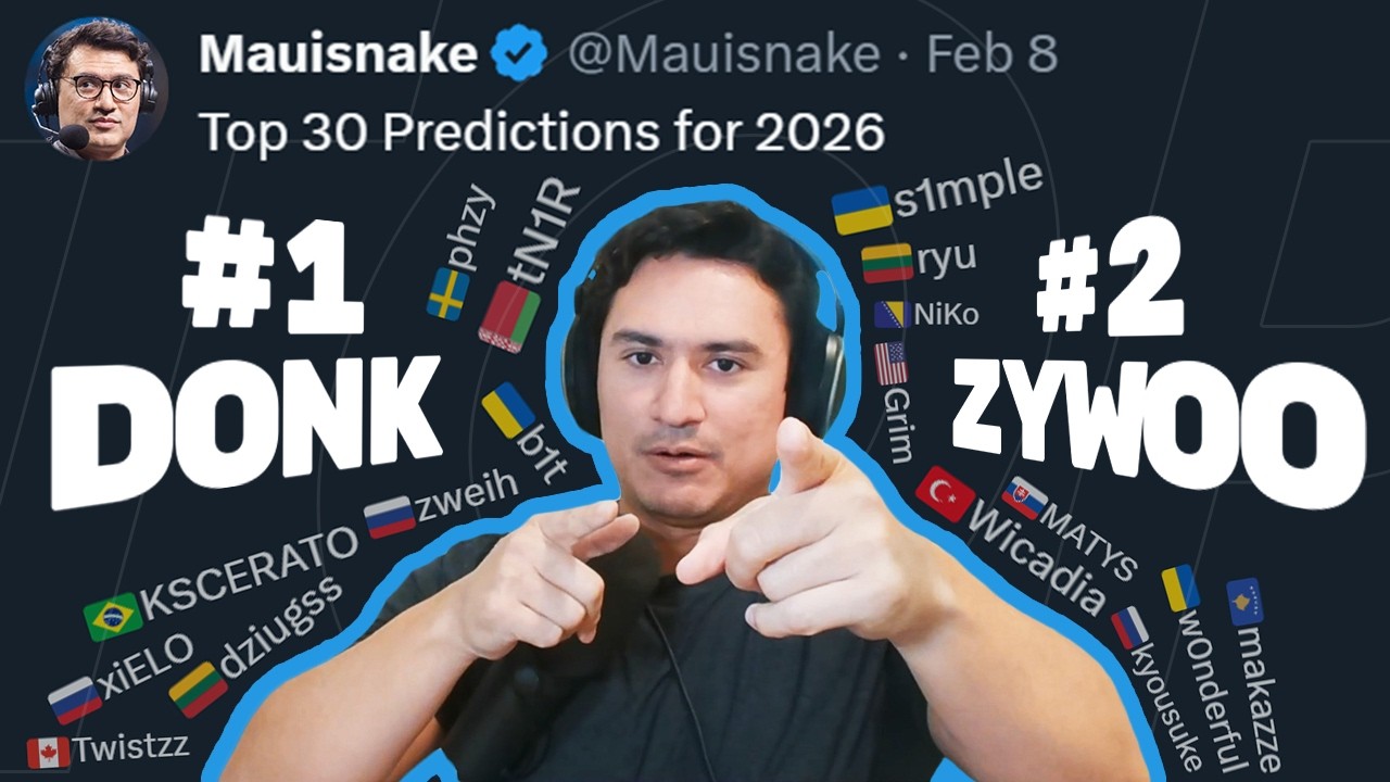 Прогнозы Мауиснейка на 30 лучших игроков 2026 года