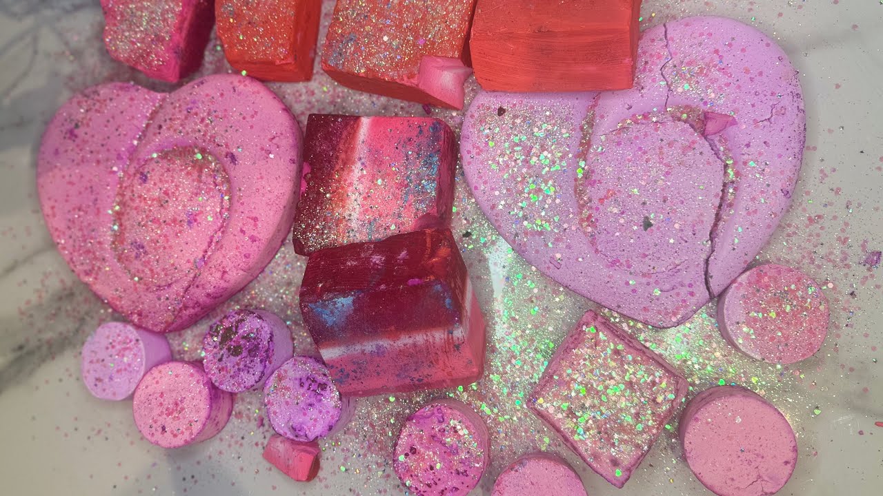 Happy Birthday to ASMR Barbs | Gym Chalk Crush | Satisfying | ASMR 
