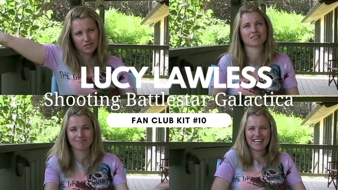 Lucy Lawless - Shooting Battlestar Galactica (Kit #10)