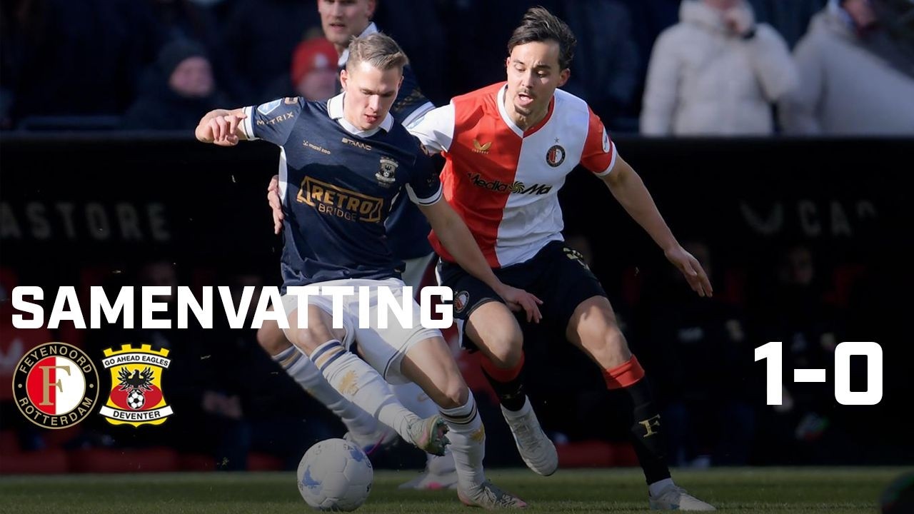 🥲 Nederlaag in De Kuip | Samenvatting Feyenoord - Go Ahead Eagles