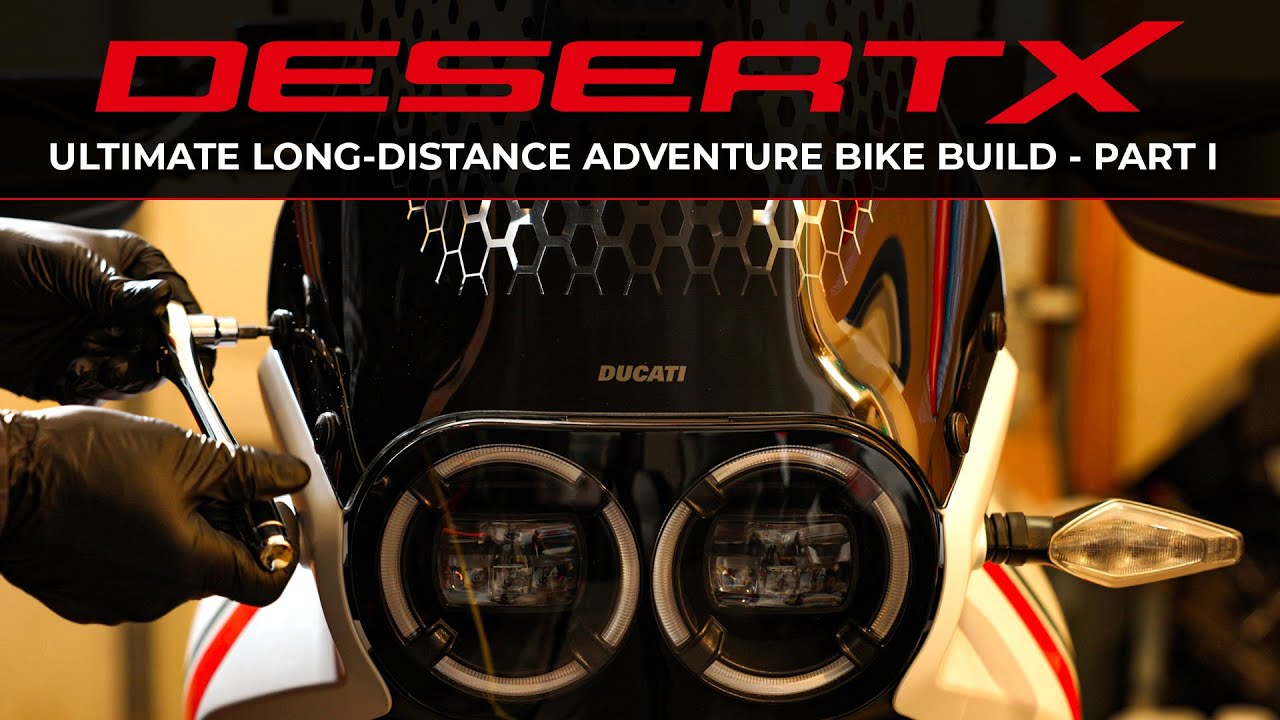 Ducati DesertX ADV Build | ASMR | Part 1