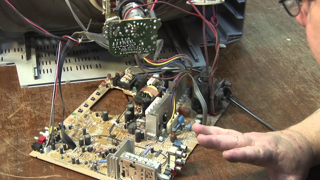 Toshiba 20AF45C CRT Lines in Pix