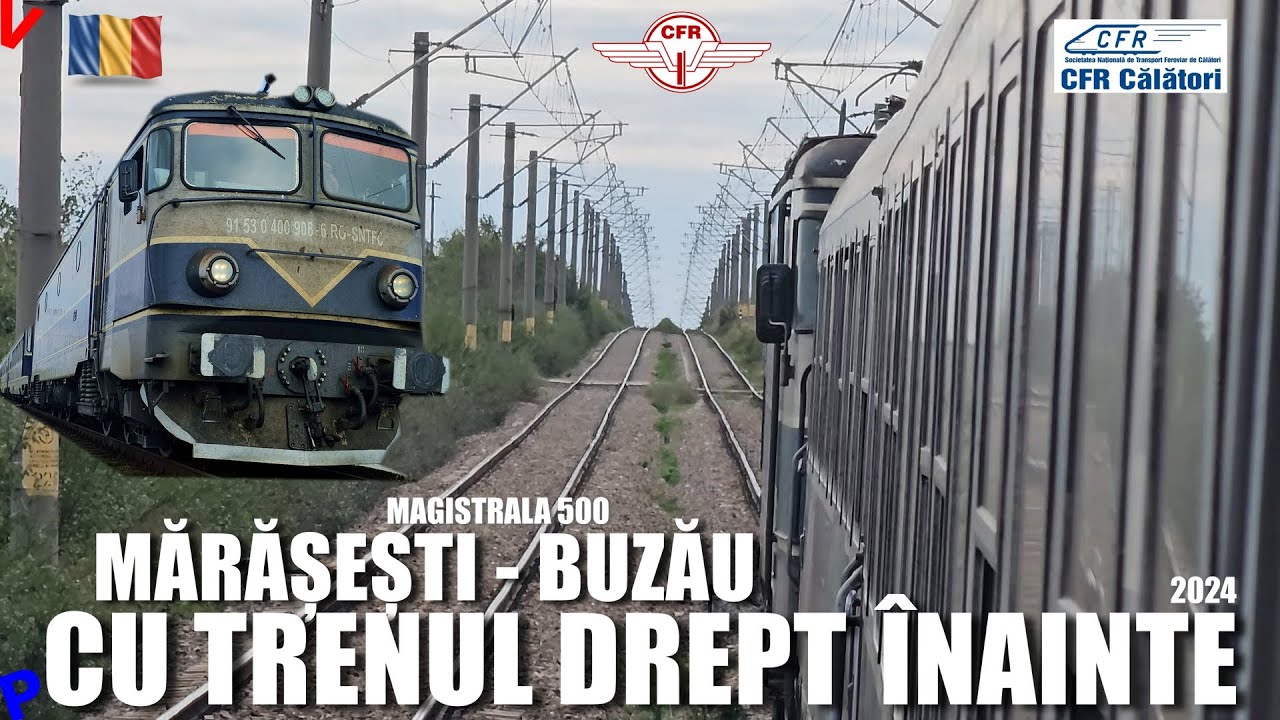 Marasesti - Buzau | Aventura cu trenul cu geam de deschis pe Magistrala 500