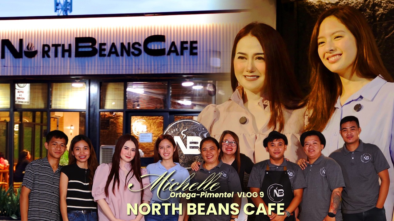 NORTH BEANS CAFE WITH DRIVE-THRU IN CABA, LA UNION | MICHELLE ORTEGA PIMENTEL VLOG 10
