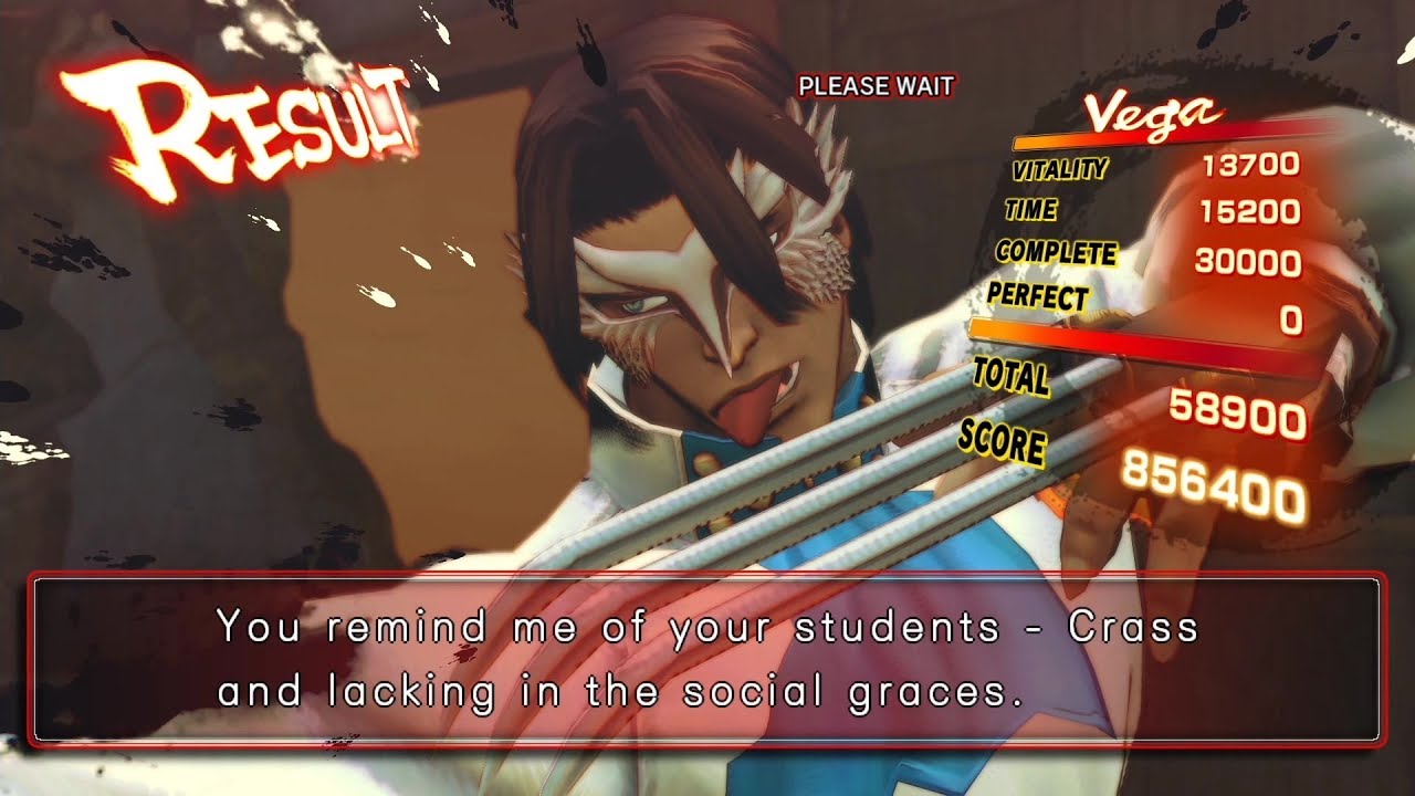 Ultra Street Fighter IV【Arcade – Vega】
