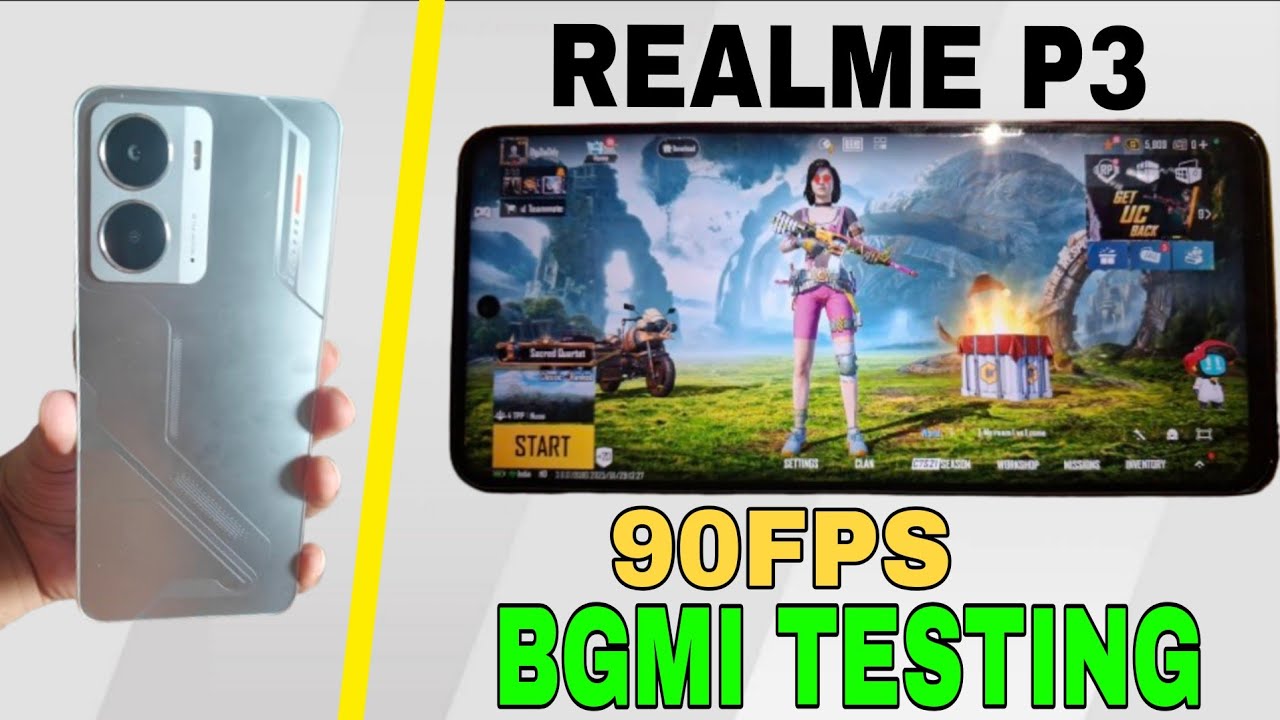 90 FPS on BGMI? Realme P3 - With Fps Meter, Heating And Battery Test | Under 15000 Smartphone