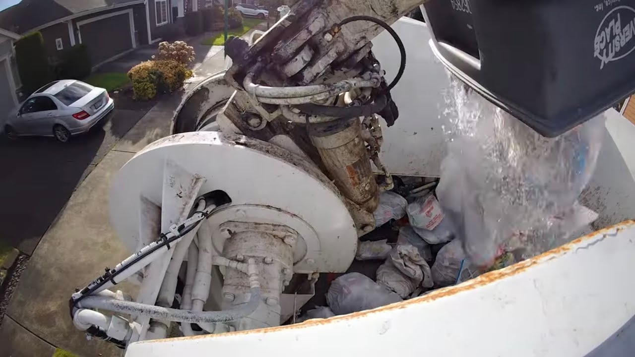 Crushing Garbage in an Amrep 
