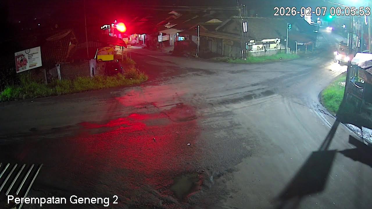 [🛑LIVE] CCTV Perempatan Geneng Temanggung