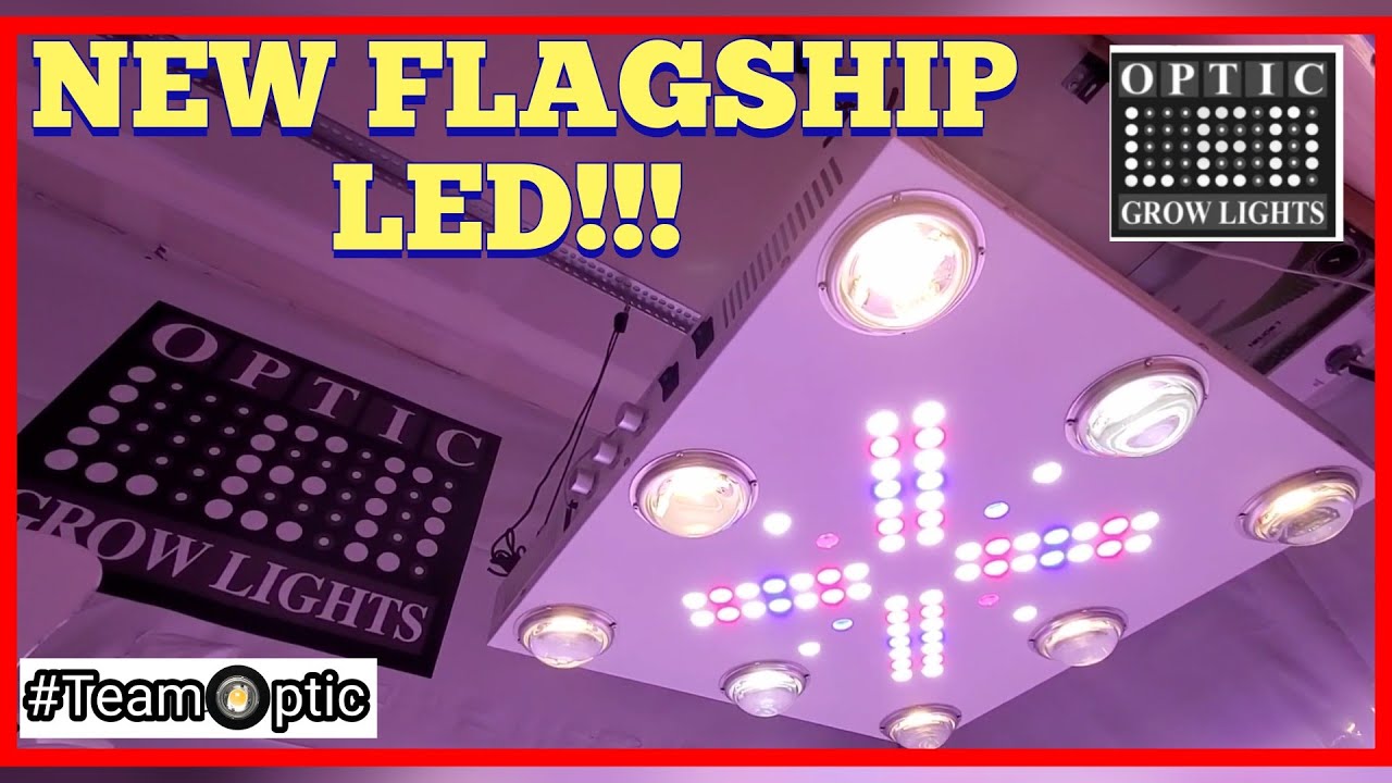 New! Optic 8+ NextGen 550 Watt Dimmable LED Grow Light