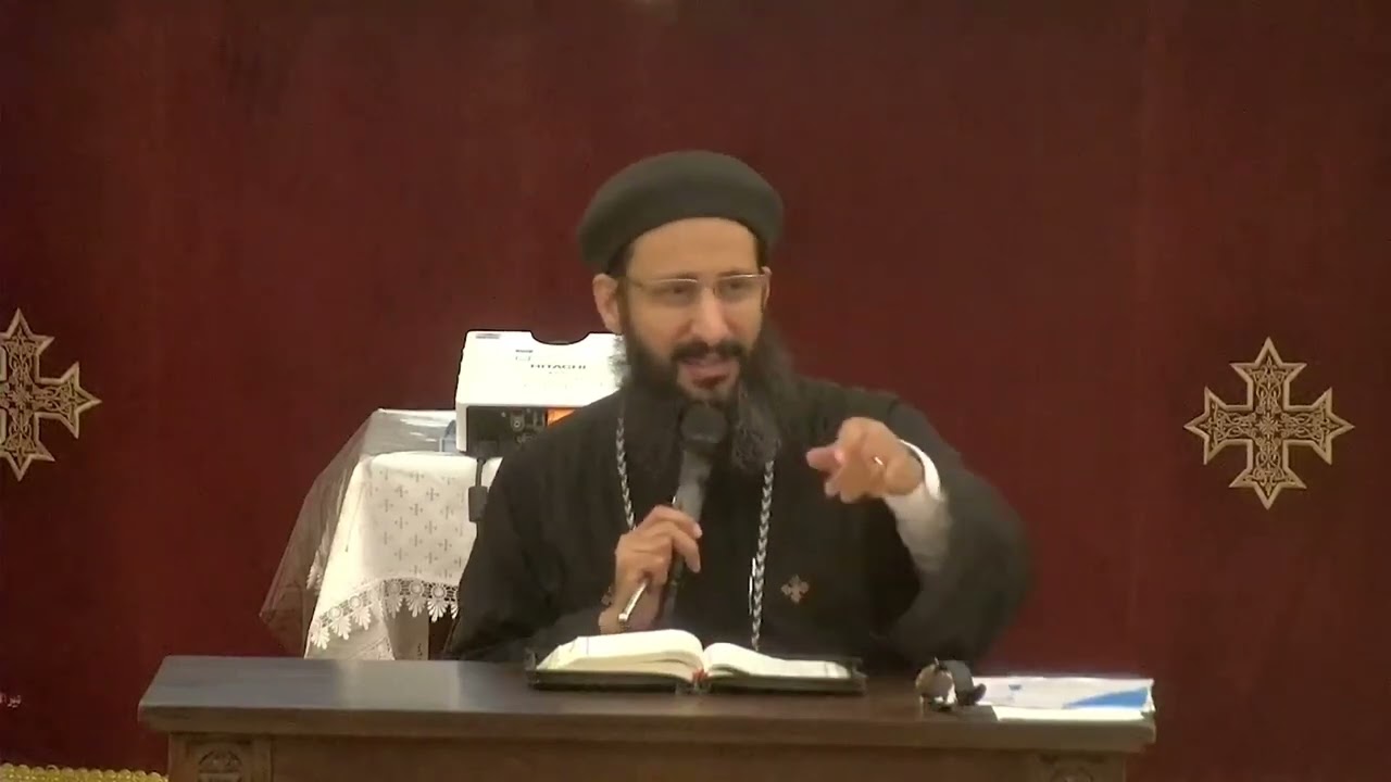 3- شخص السيد المسيح - تعاملاته الشخصية - محاضرة 3 - أبونا لوقا ماهر - 10 مارس 2024