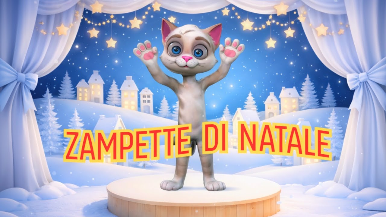 🎄 Natale con Miao – La Canzone delle Zampette!