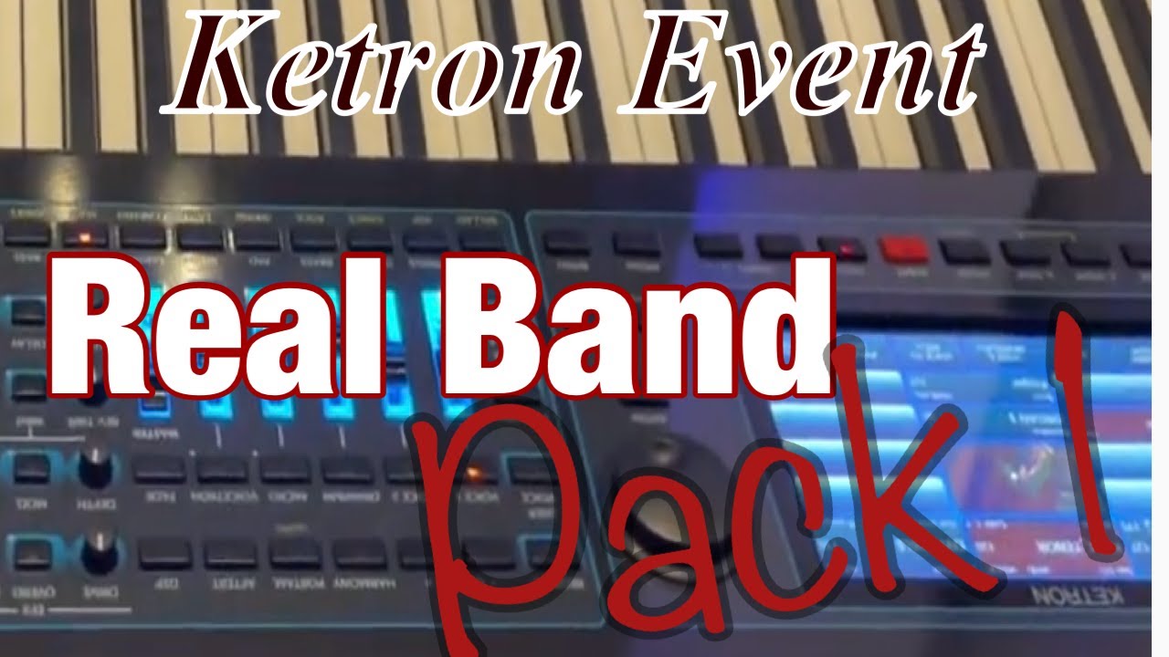 REAL BAND PACK 1 KETRON EVENT