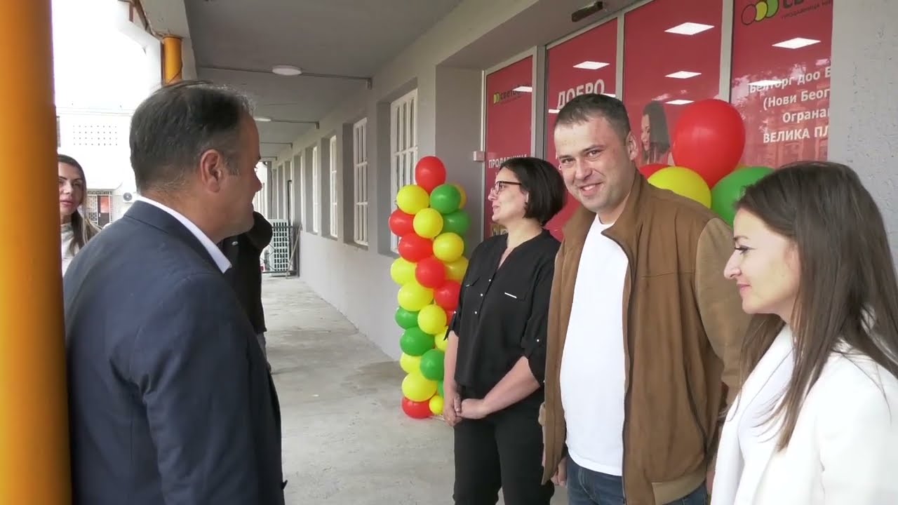 ''SVETOFOR'', otvaranje prodavnice u Velikoj Plani.