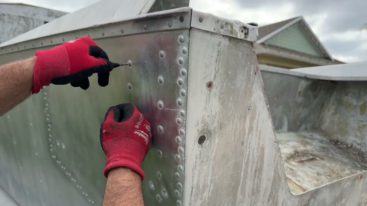 Episode 11 Rivet removal and transom prep
