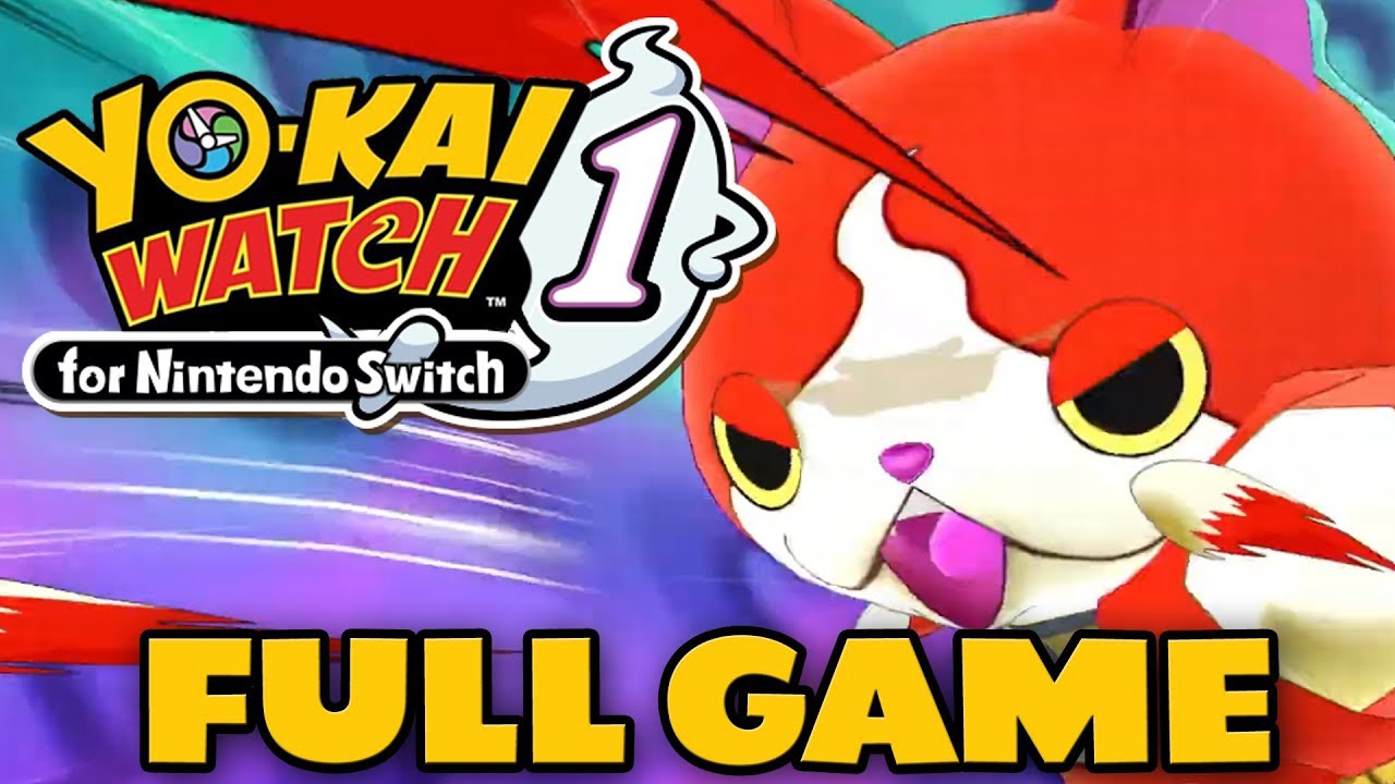Yo-kai Watch 1 For Nintendo Switch - FULL GAME 🔴LIVE