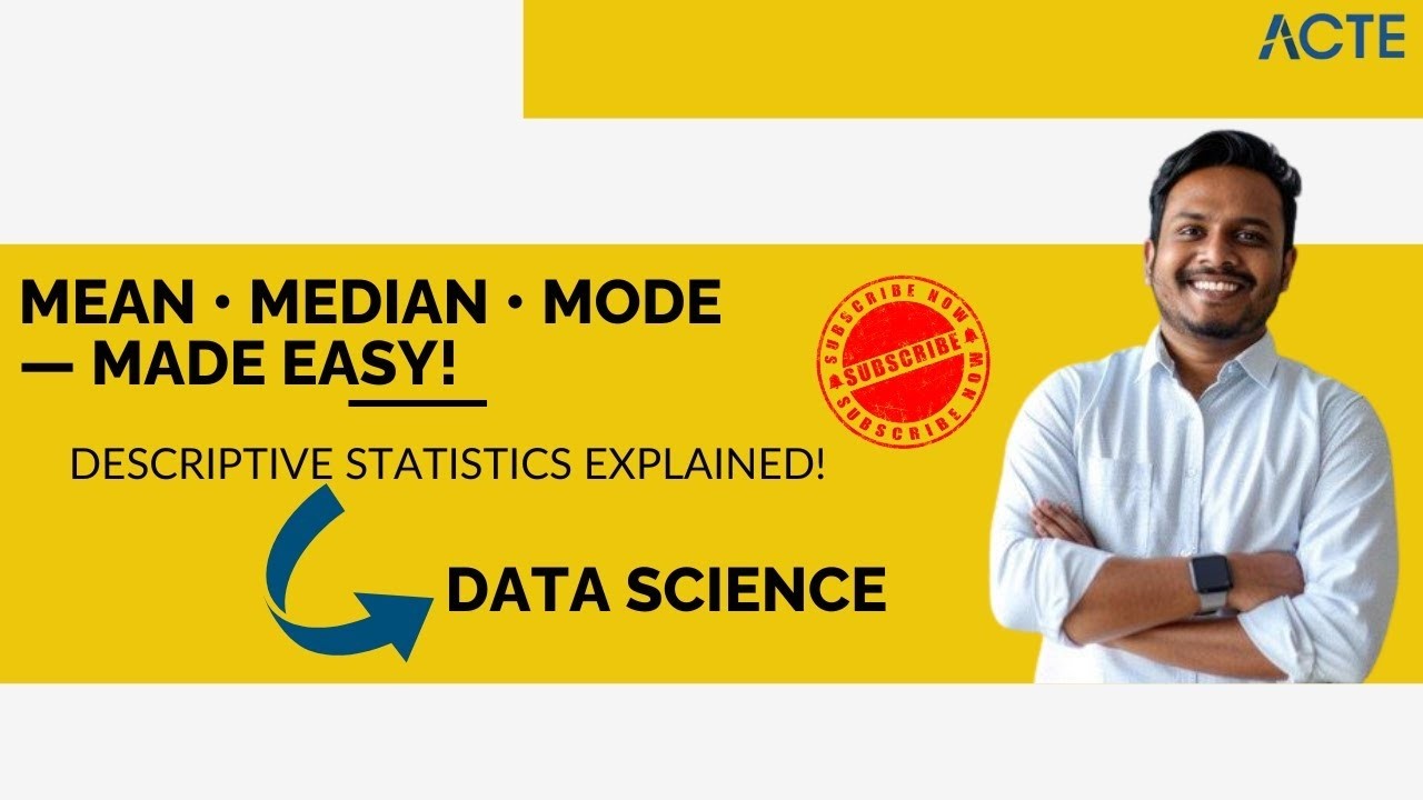 Descriptive Statistics in Data Science  Mean, Median, Mode, Variance & More