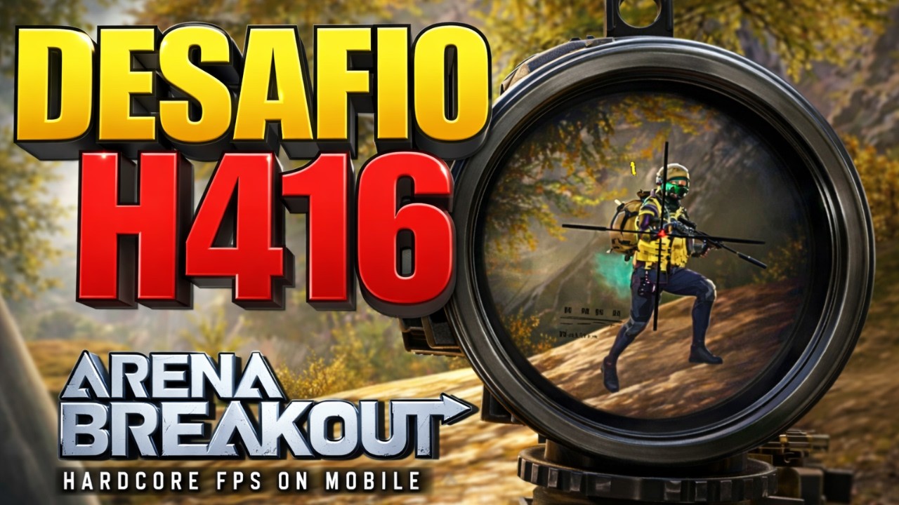 DESAFIO H4 DE 110K DO INSCRITO || POCO X7 PRO || ARENA BREAKOUT GLOBAL