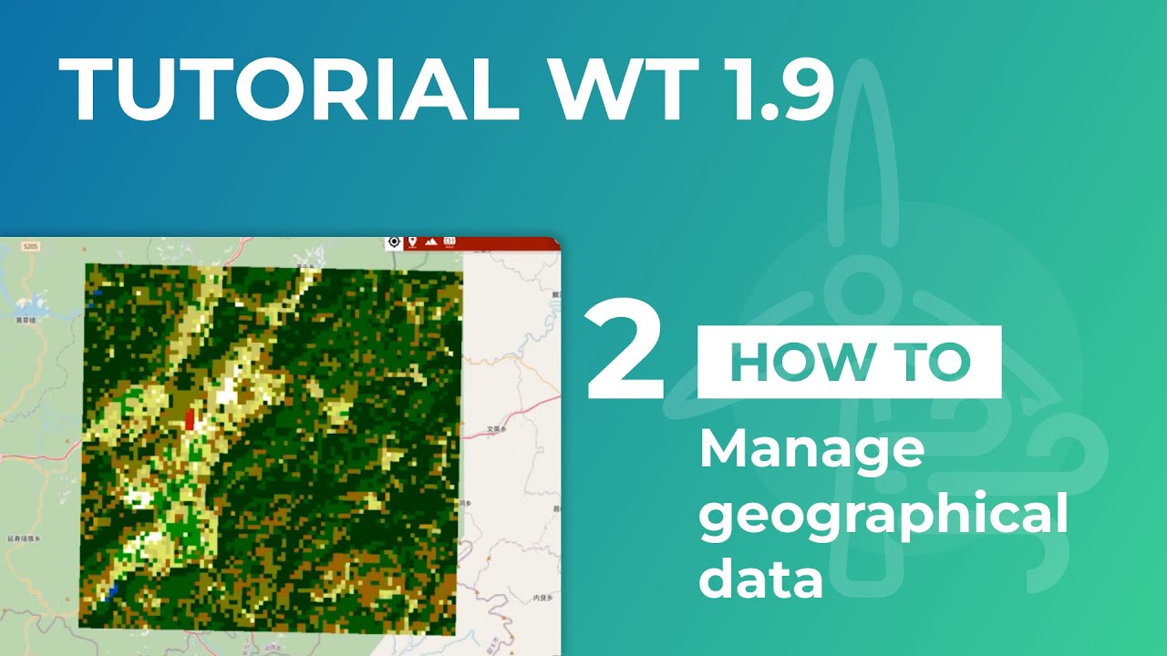 Meteodyn WT 1.9 tutorials: How to manage geographical data