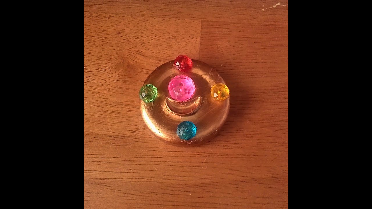 Tutorial primer broche de sailor moon