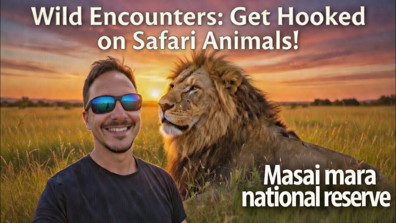 UNREAL WILDLIFE ENCOUNTERS! 🦁 Jeep Safari in Masai Mara, Kenya