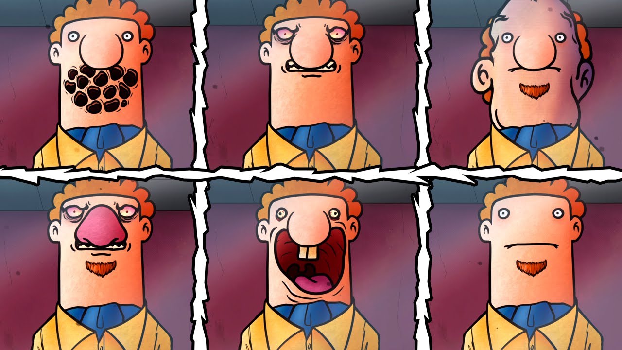 That's not my neighbor | Todos los DOPPELGANGERS de ROBERTSKY PEACHMAN (PEACH)