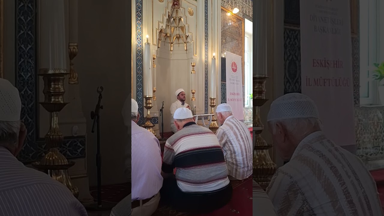 Alpcan Çelik Hocamızdan Eskişehir Çarşı Camiisinde Okumuş Olduğu Kur'an-ı Kerîm Tilaveti 