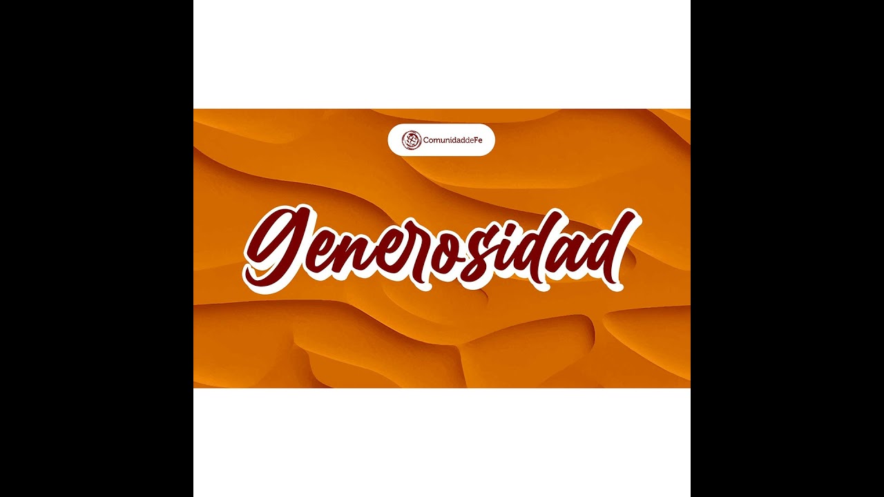 Generosidad