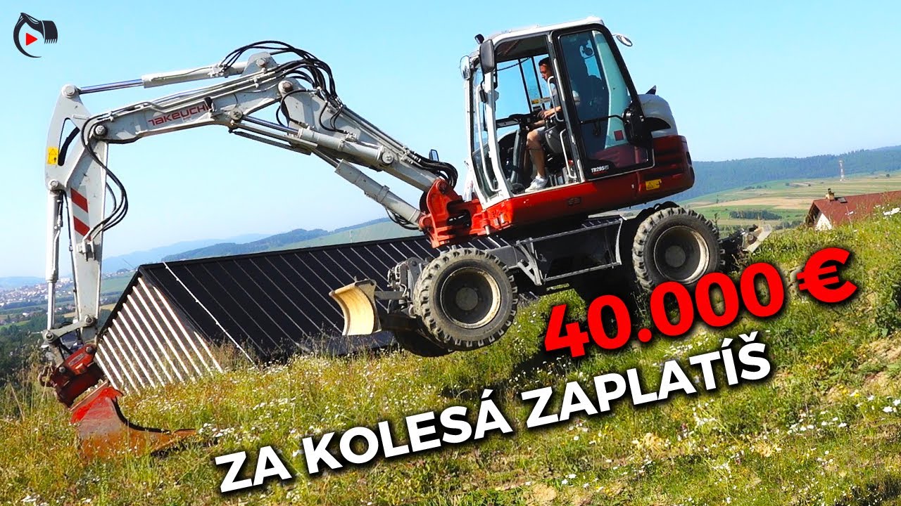 Ako funguje kolesový bager TAKEUCHI TB295W po 3 rokoch ??