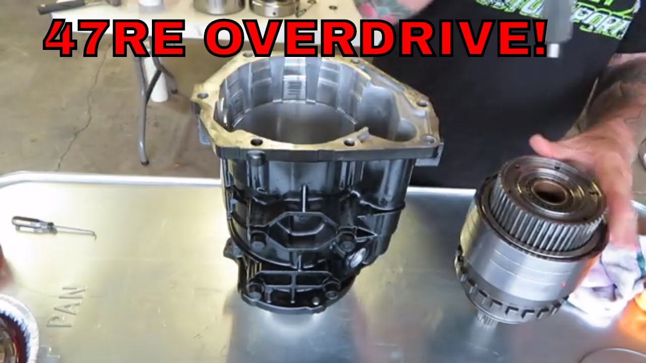 How To Rebuild A Transmission 47RE Part 4 Overdrive Rebuild