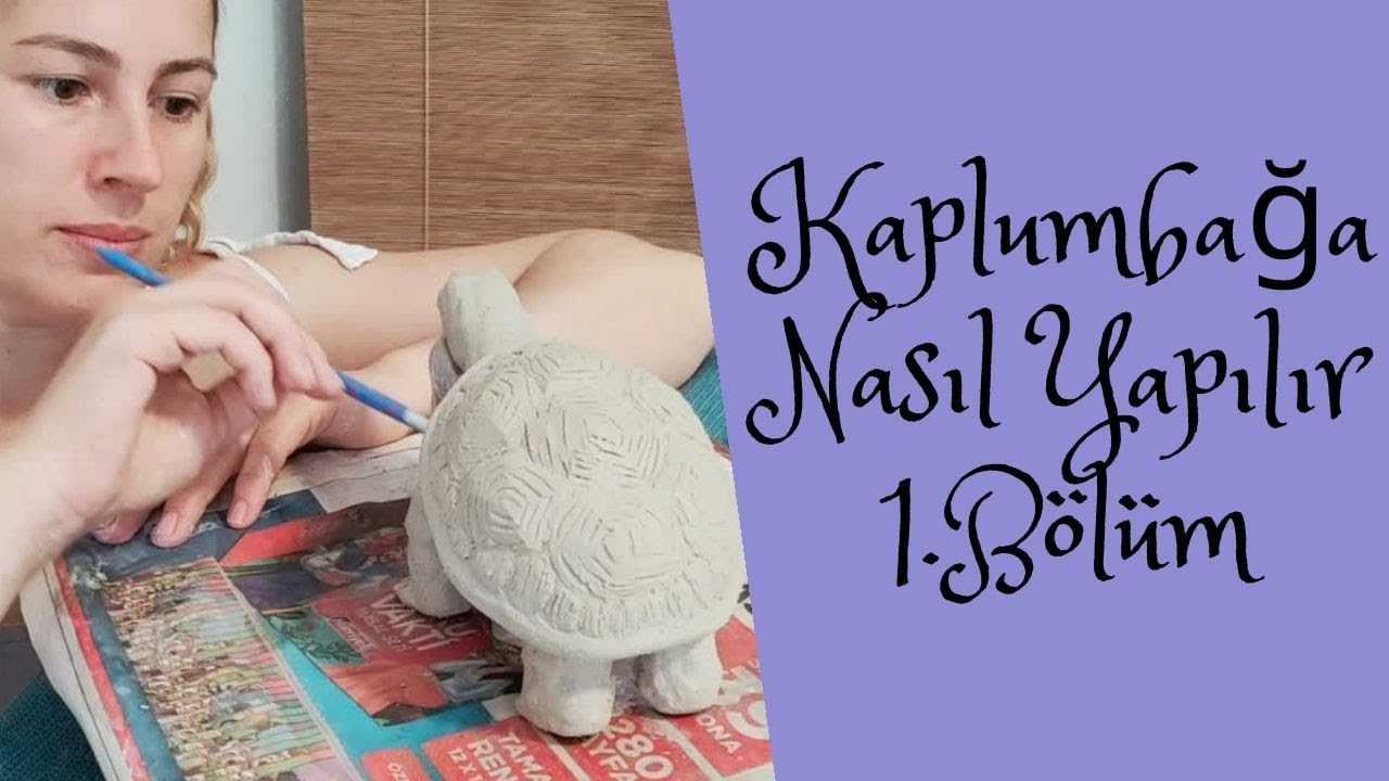 Seramik '' Kaplumbağa'' Nasıl Yapılır 1.Bölüm