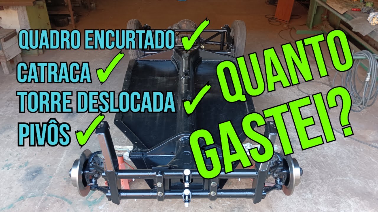 Fusca Pickup feito em casa (parte 55)