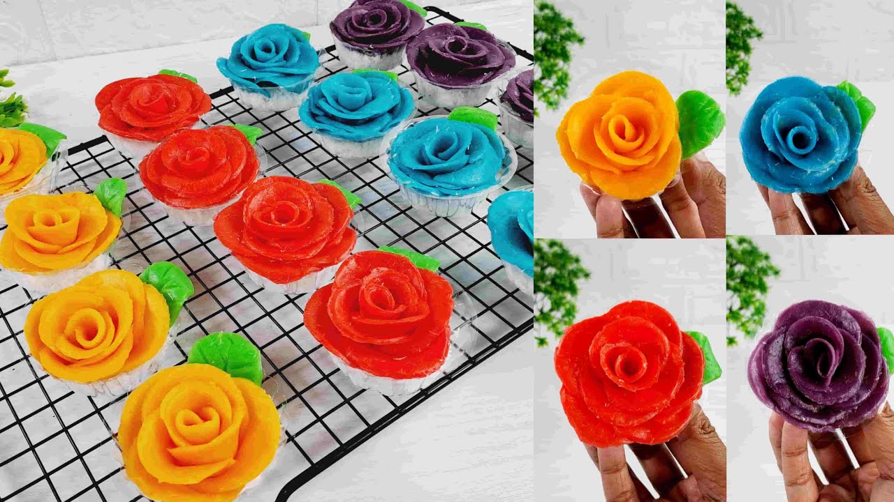 MODAL SINGKONG 3000 JADI KUE SECANTIK INI‼️ IDE JUALAN KUE TRADISIONAL KEKINIAN | GETUK MAWAR